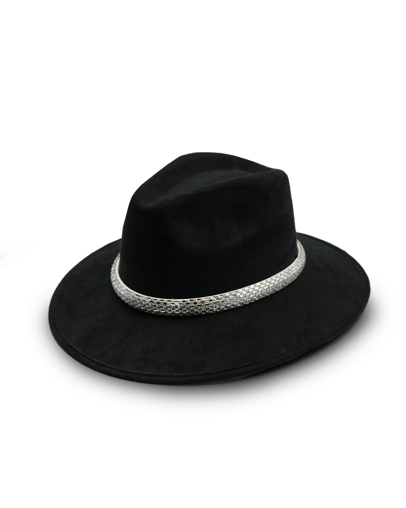 Sombrero con Diseño Exclusivo Negro Vaquero - Formal - Viñedos