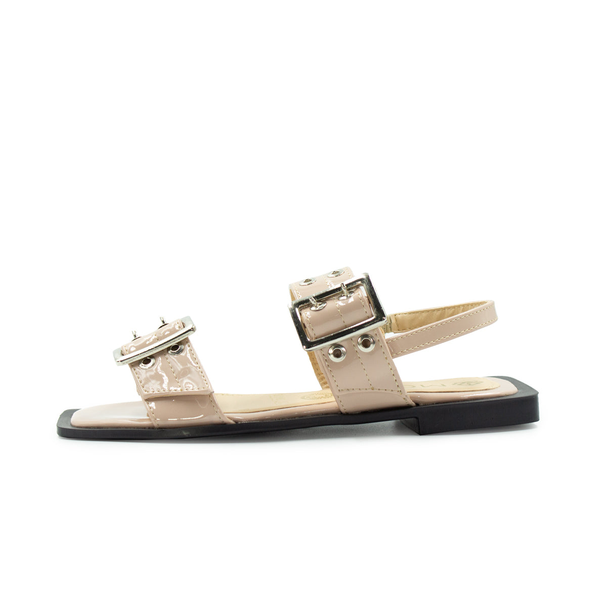Sandalia de Piso Con Hebillas Ajustables Blanco- 10
