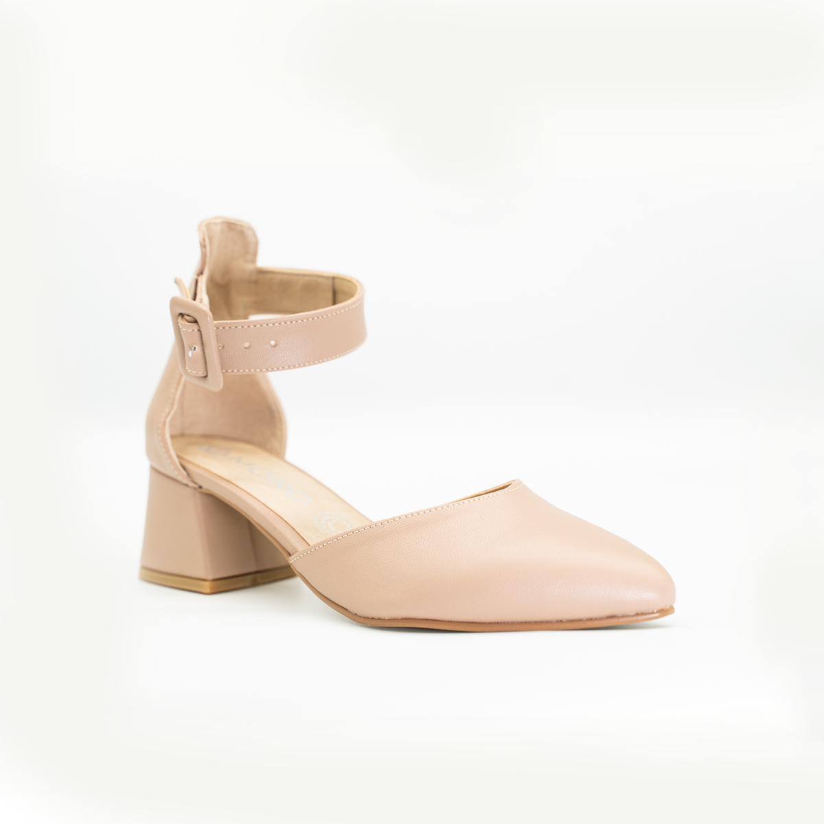 Zapatilla Puntal Básica Maquillaje Tacon Bajo- 20