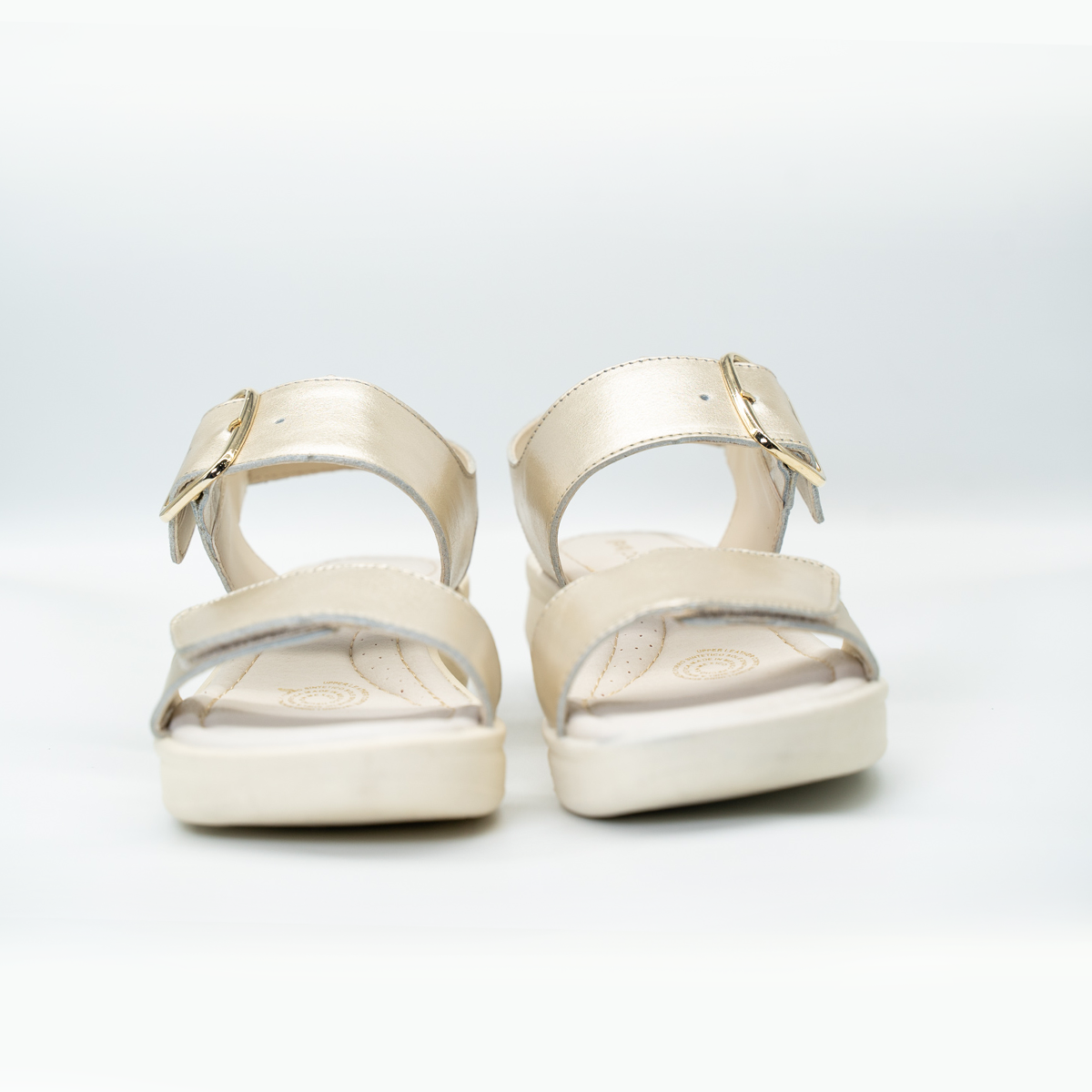 Sandalia Confort Con Hebilla y Broche Ajustable Mercurio-432