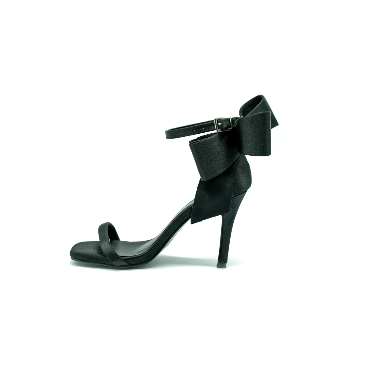 Sandalia Glam Bow de Tacón — Elegancia con Lazo XL- (Altura 9 cm)-Oro-92