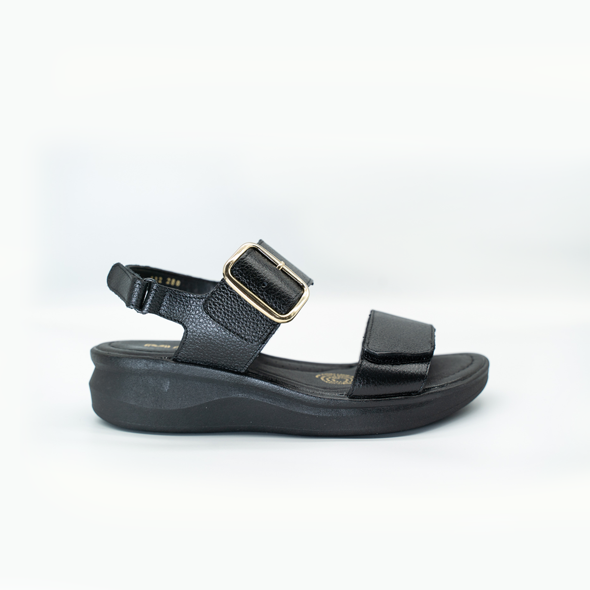 Sandalia Confort Con Hebilla y Broche Ajustable Mercurio-432