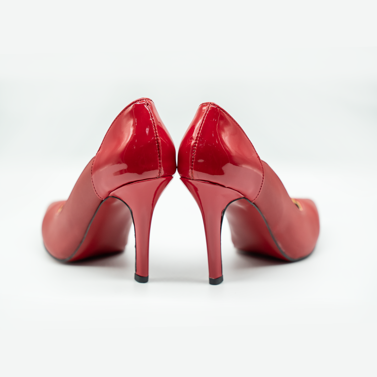 Stiletto Elegante de Tacón Alto 10 cm | Rojo -9566