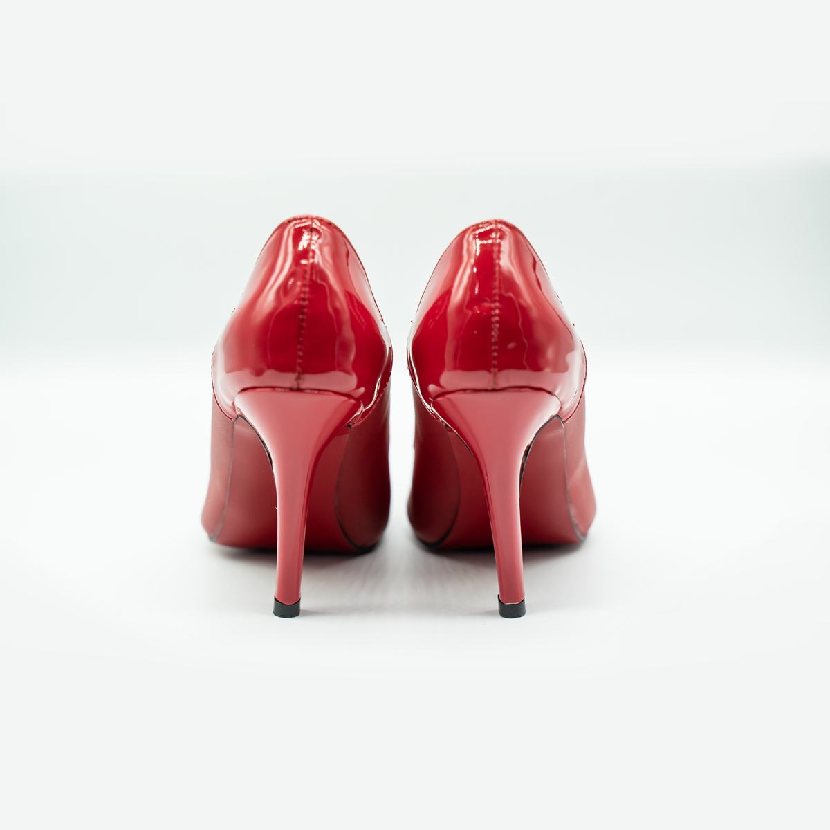 Stiletto Elegante de Tacón Alto 10 cm | Rojo -9566