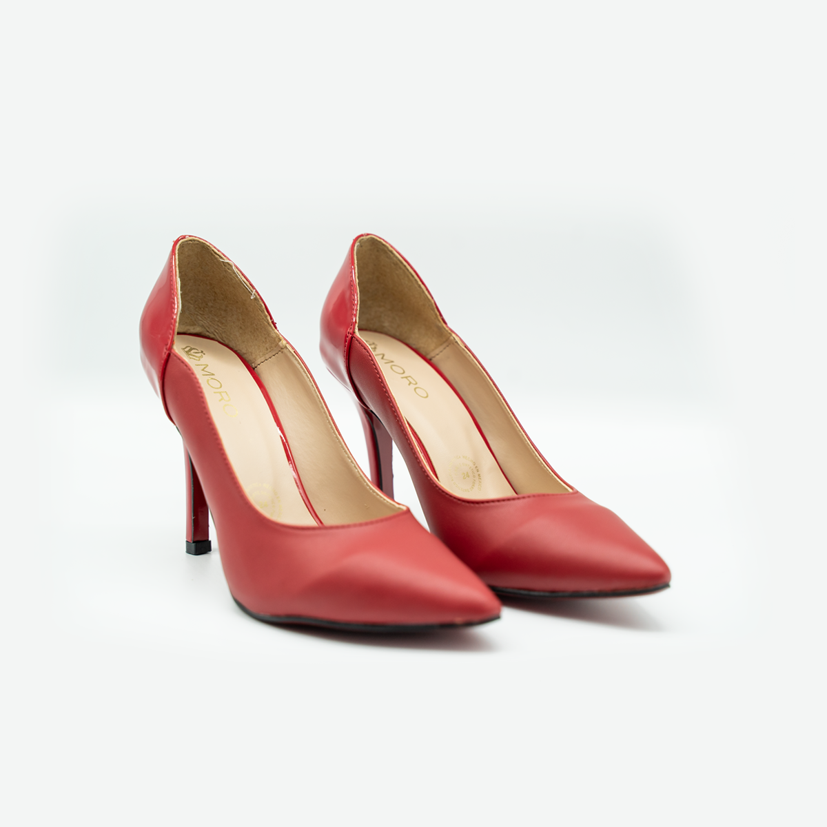 Stiletto Elegante de Tacón Alto 10 cm | Rojo -9566
