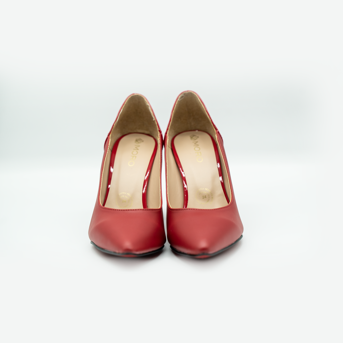 Stiletto Elegante de Tacón Alto 10 cm | Rojo -9566