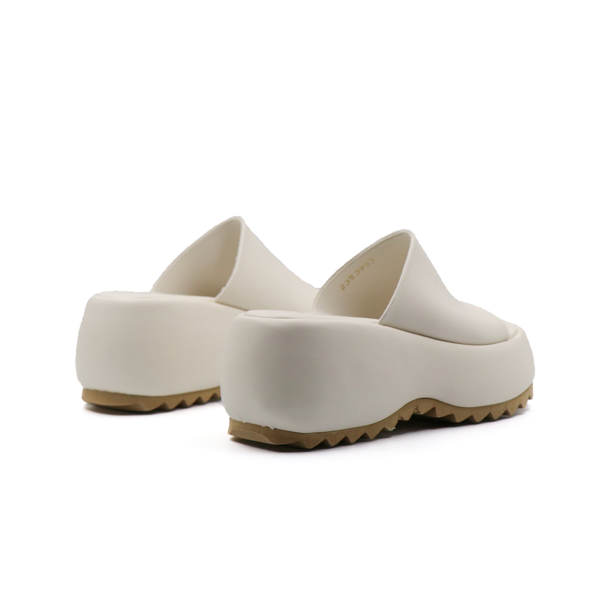 Sandalia Casual De Plataforma Corrida Latte-53