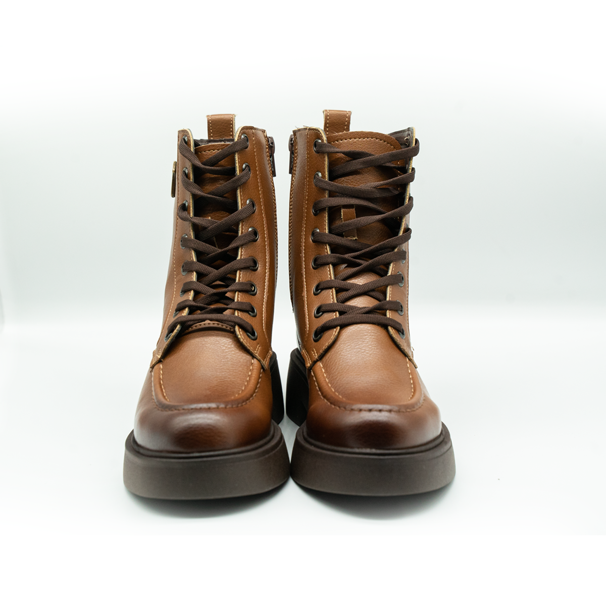 Botas Urban Combat Premium para Mujer | Cafe-08