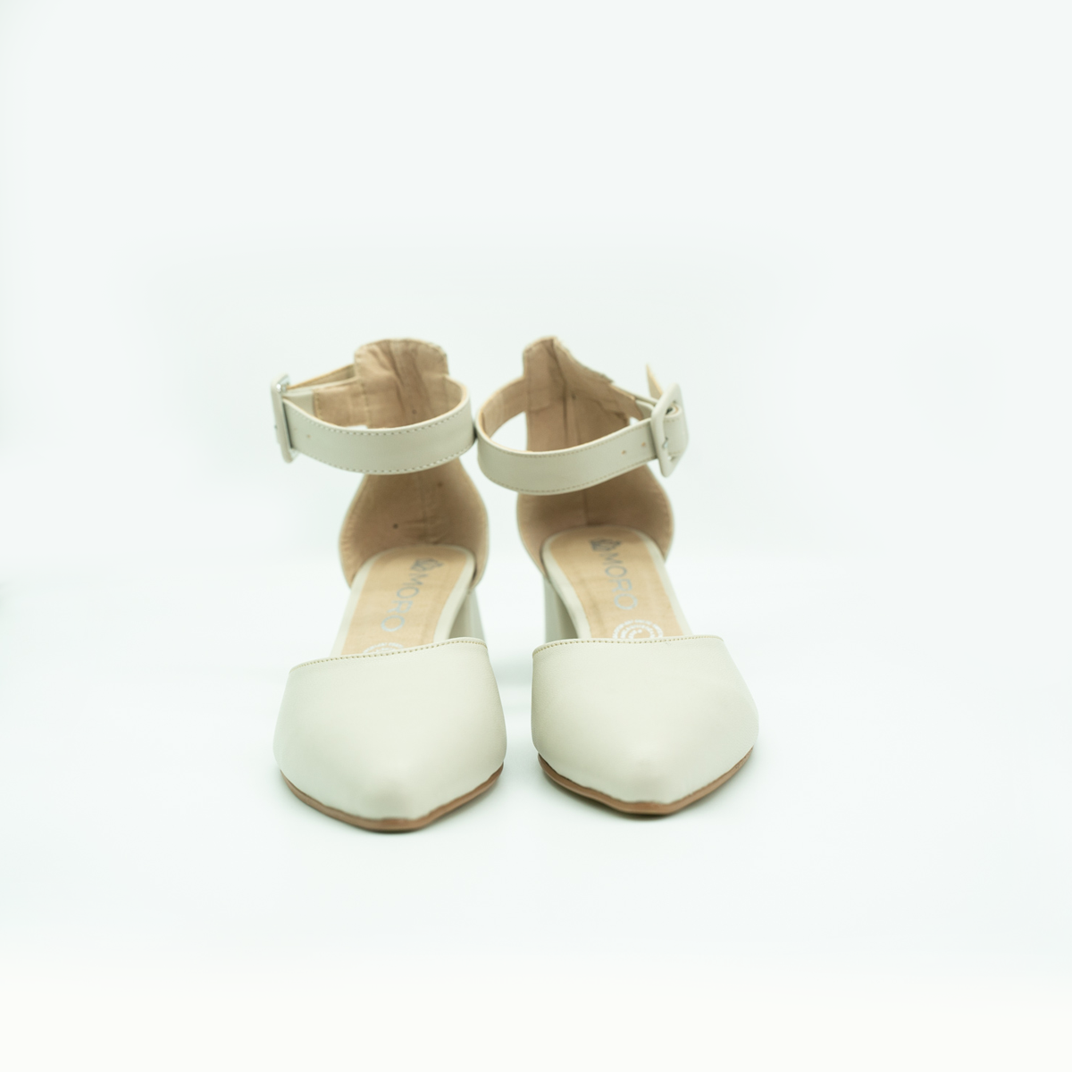 Zapatilla Puntal Básica Con Pulsera Ajustable Latte -20