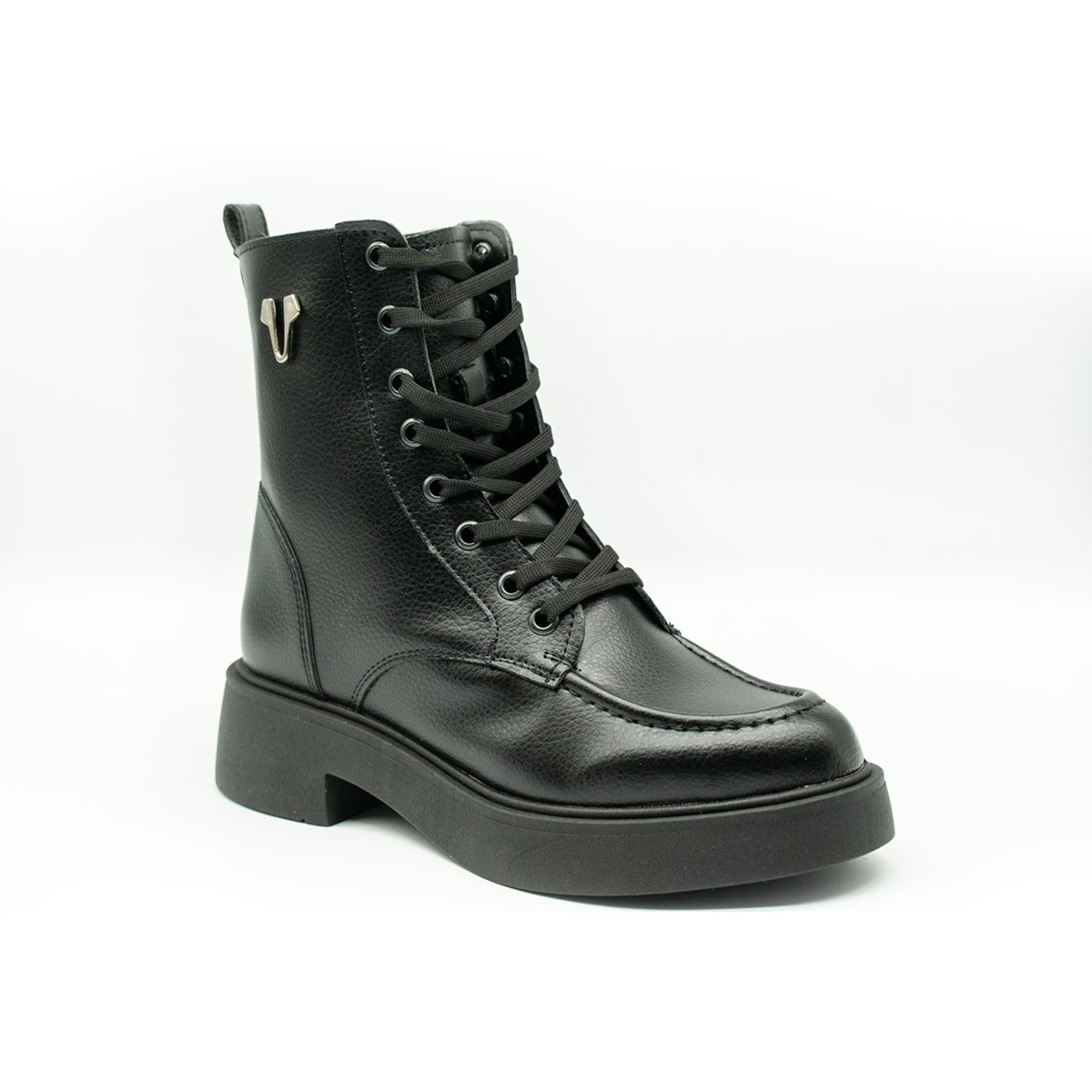 Botas Urban Combat Premium para Mujer | Negro-08