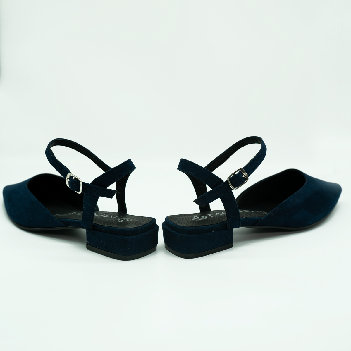 Valerina Puntal de piso Lisa Con Pulsera Ajustable- Azul Marino-58