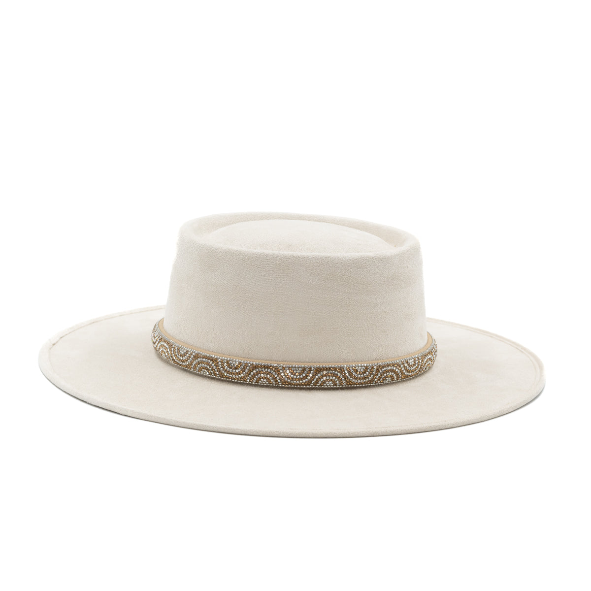 Sombrero con Diseño Exclusivo Beige  - Formal - Viñedos