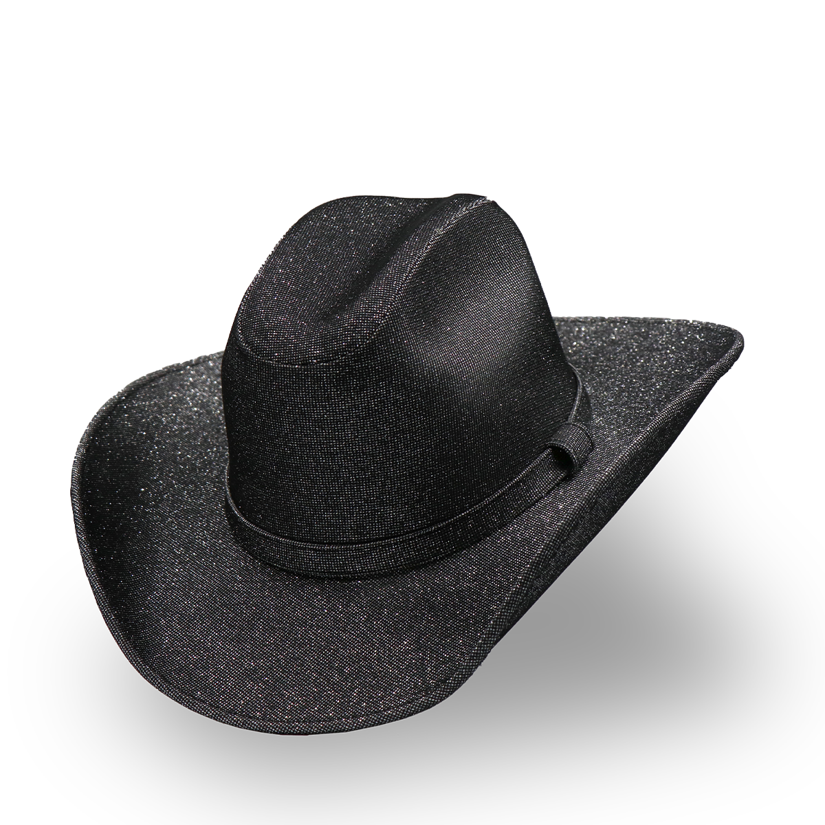 Sombrero Textil Negro con Diseño Exclusivo- Formal -Cowboy