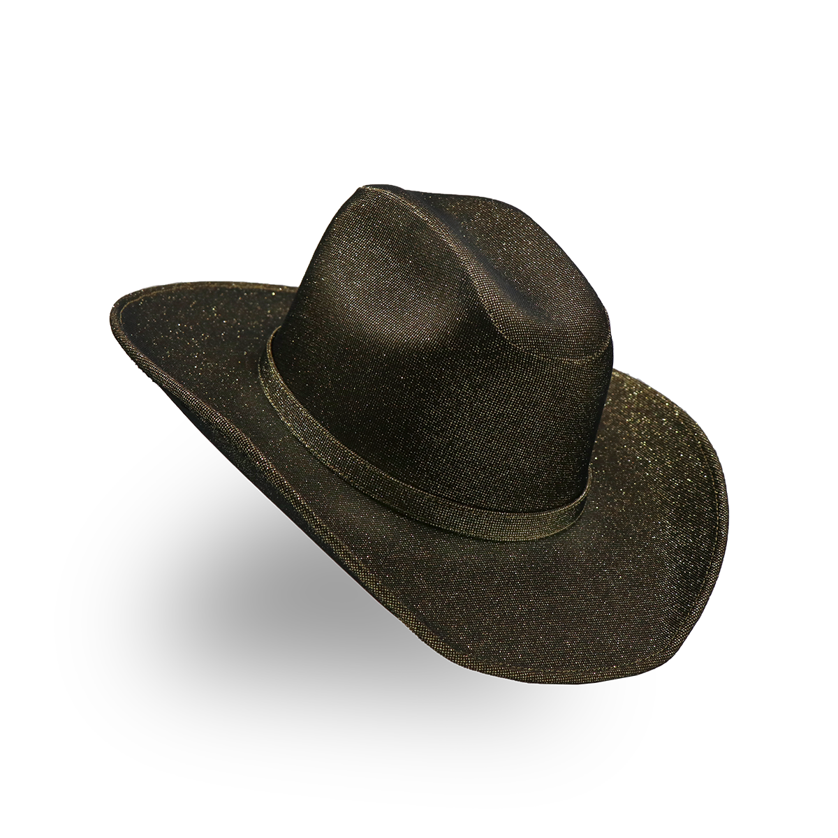 Sombrero Textil Oro con Diseño Exclusivo- Formal -Cowboy