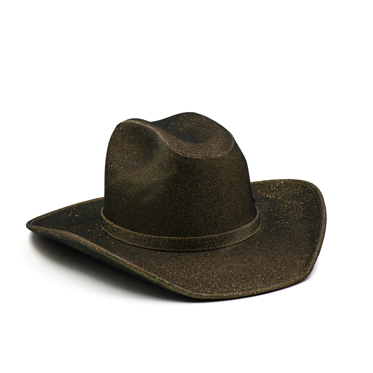 Sombrero Textil Oro con Diseño Exclusivo- Formal -Cowboy