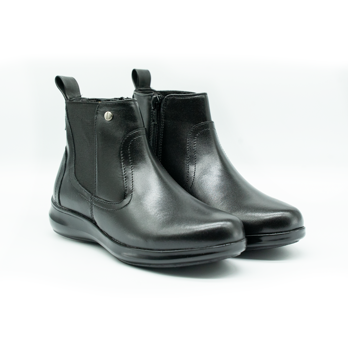 Botín Comfort Premium Antiderrapante – Elegancia Todo Terreno-73 - Negro