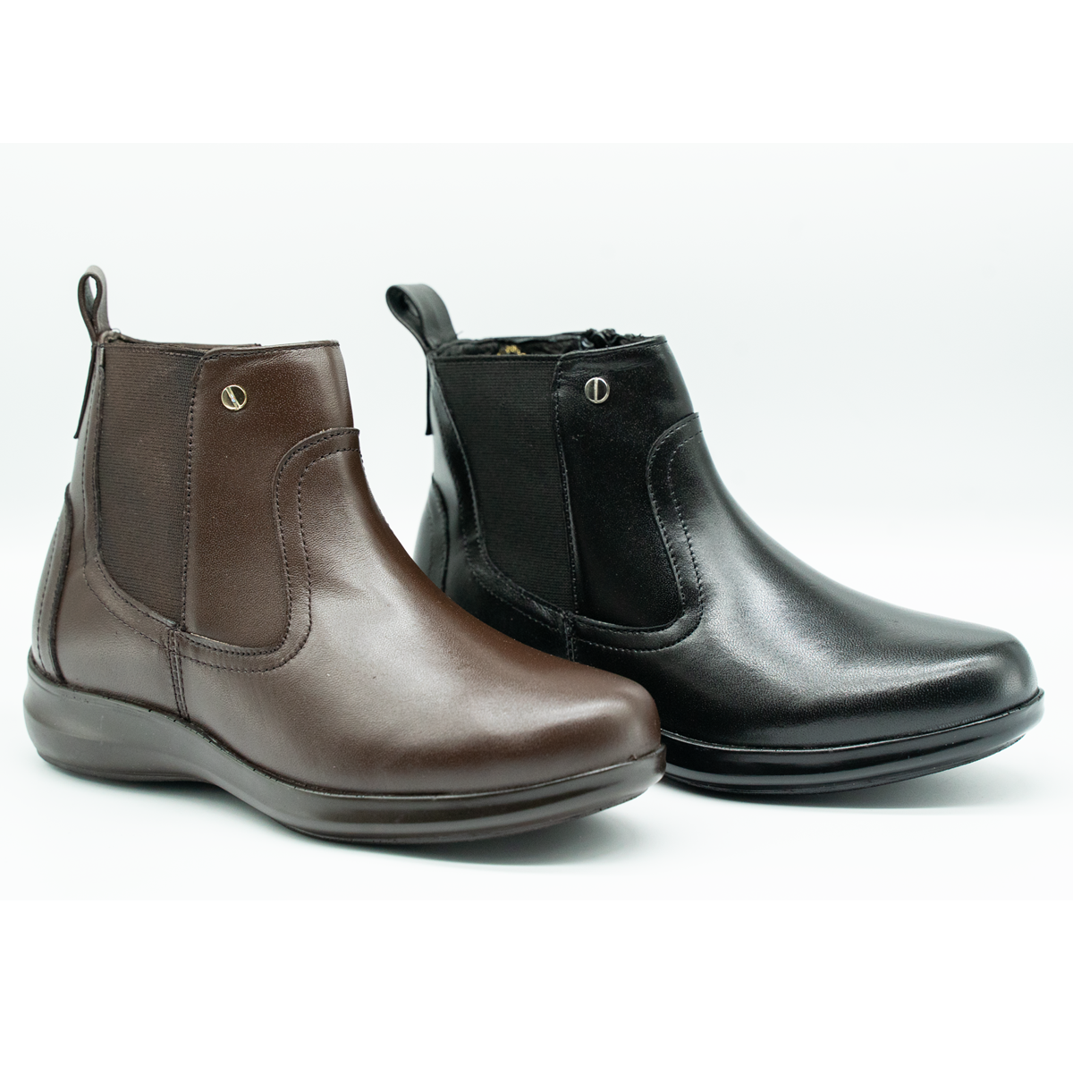 Botín Comfort Premium Antiderrapante – Elegancia Todo Terreno-73 - Negro