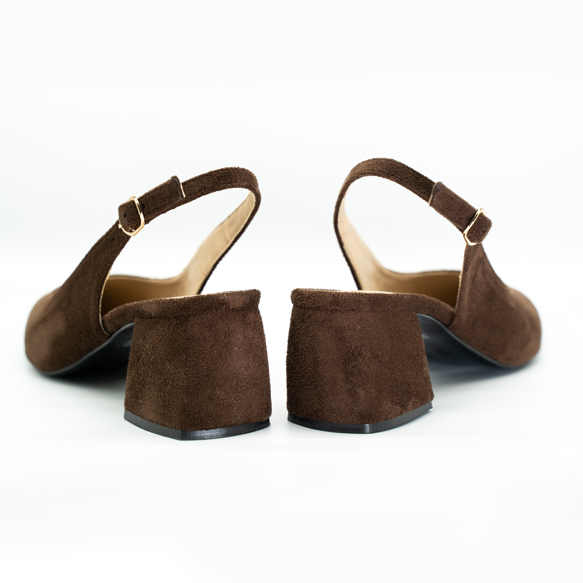 Zapatilla Slingback Cafe Destalonado -13