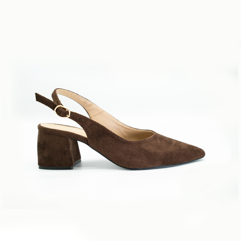 Zapatilla Slingback Cafe Destalonado -13