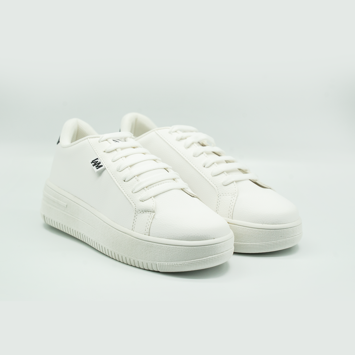 Tenis Blancos Urban Elevate con Plataforma | Estilo Minimal Chic-58