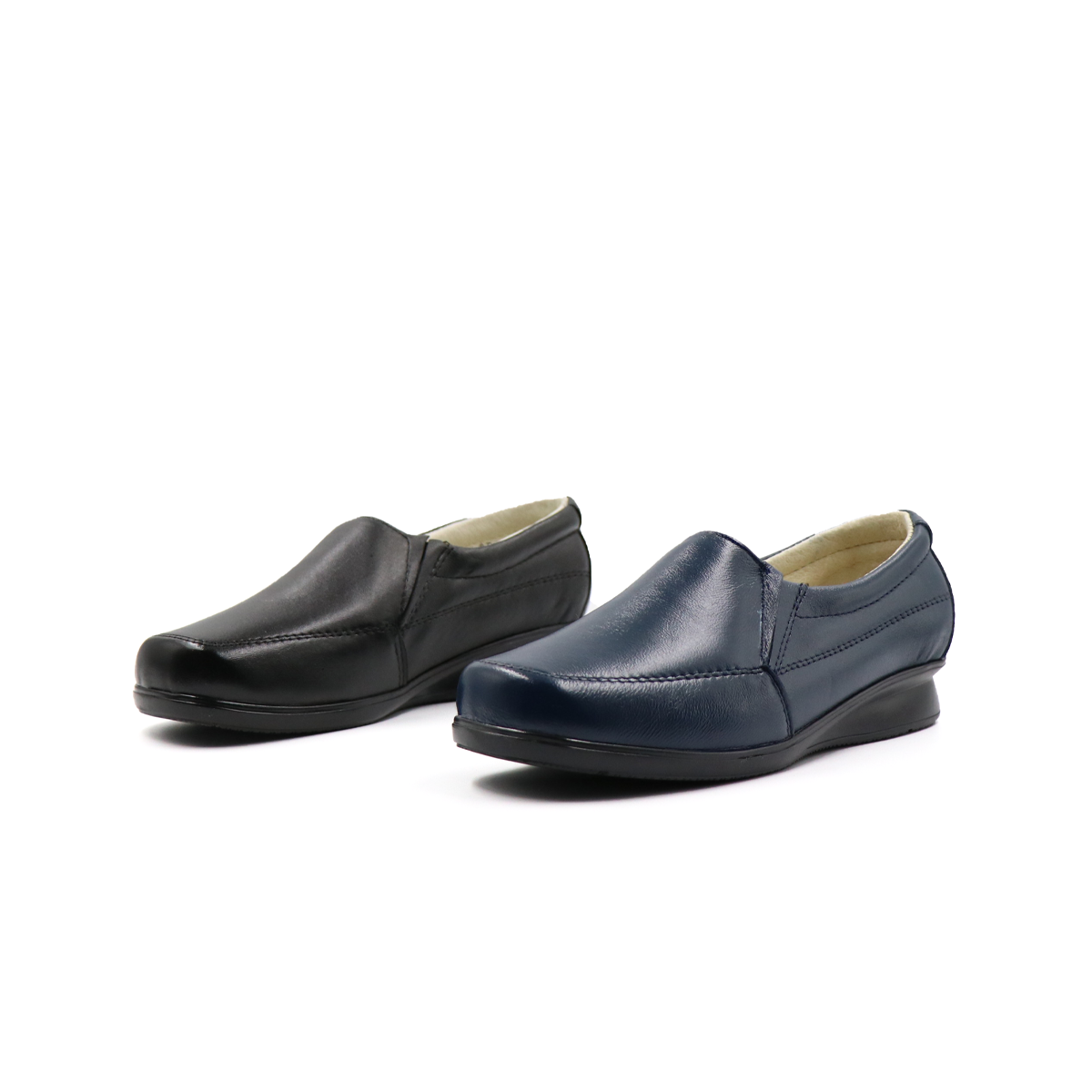 Zapato Confort Cómodo Con Elástico  Bajito Negro-15