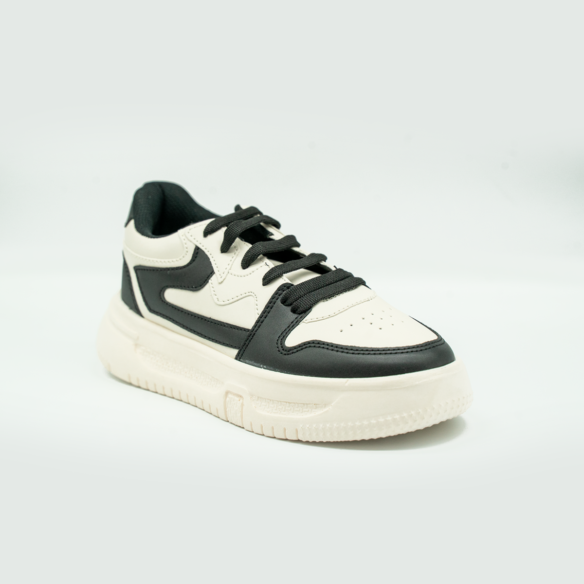 Tenis Urban Chic Plataforma | Negro/ Latte -820