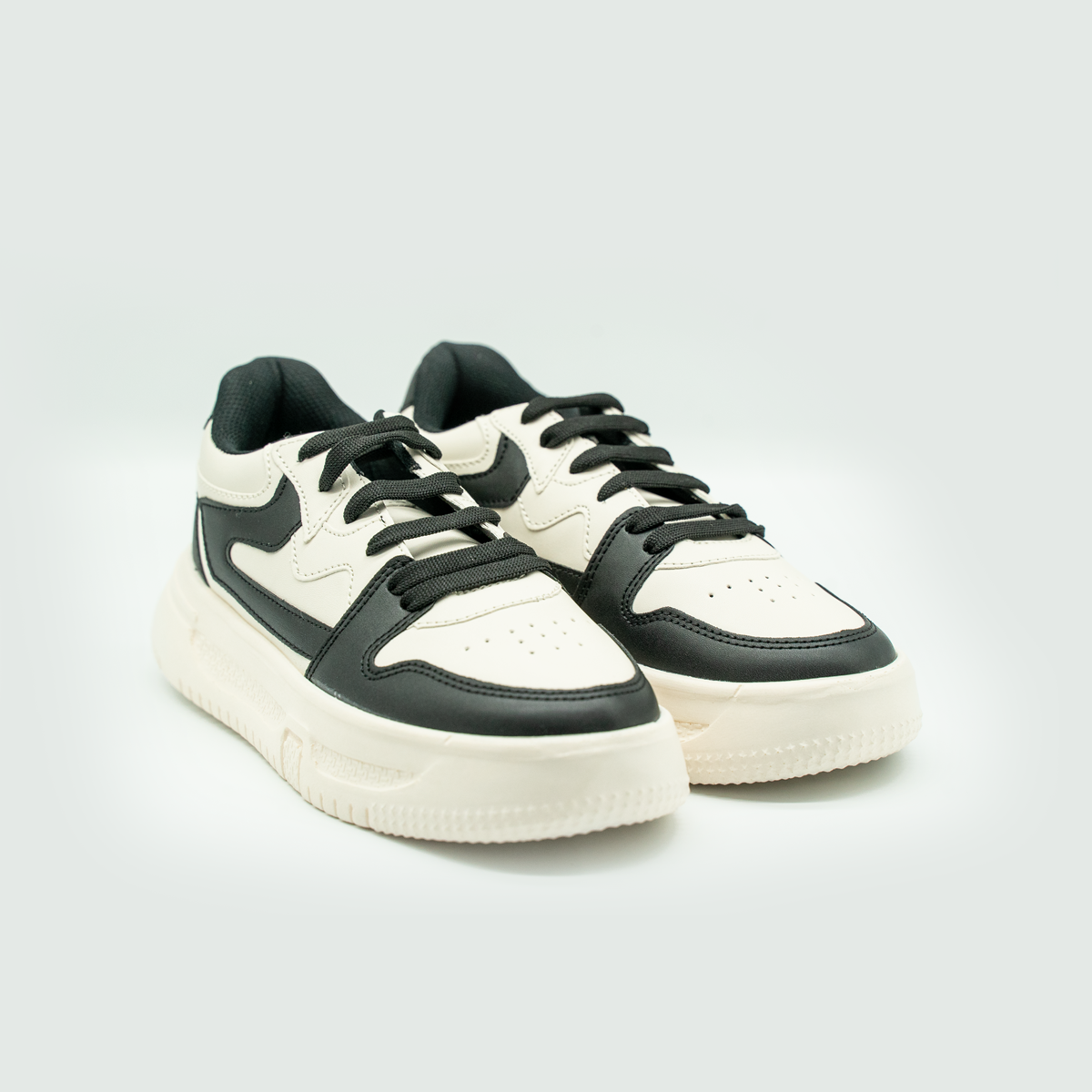 Tenis Urban Chic Plataforma | Negro/ Latte -820