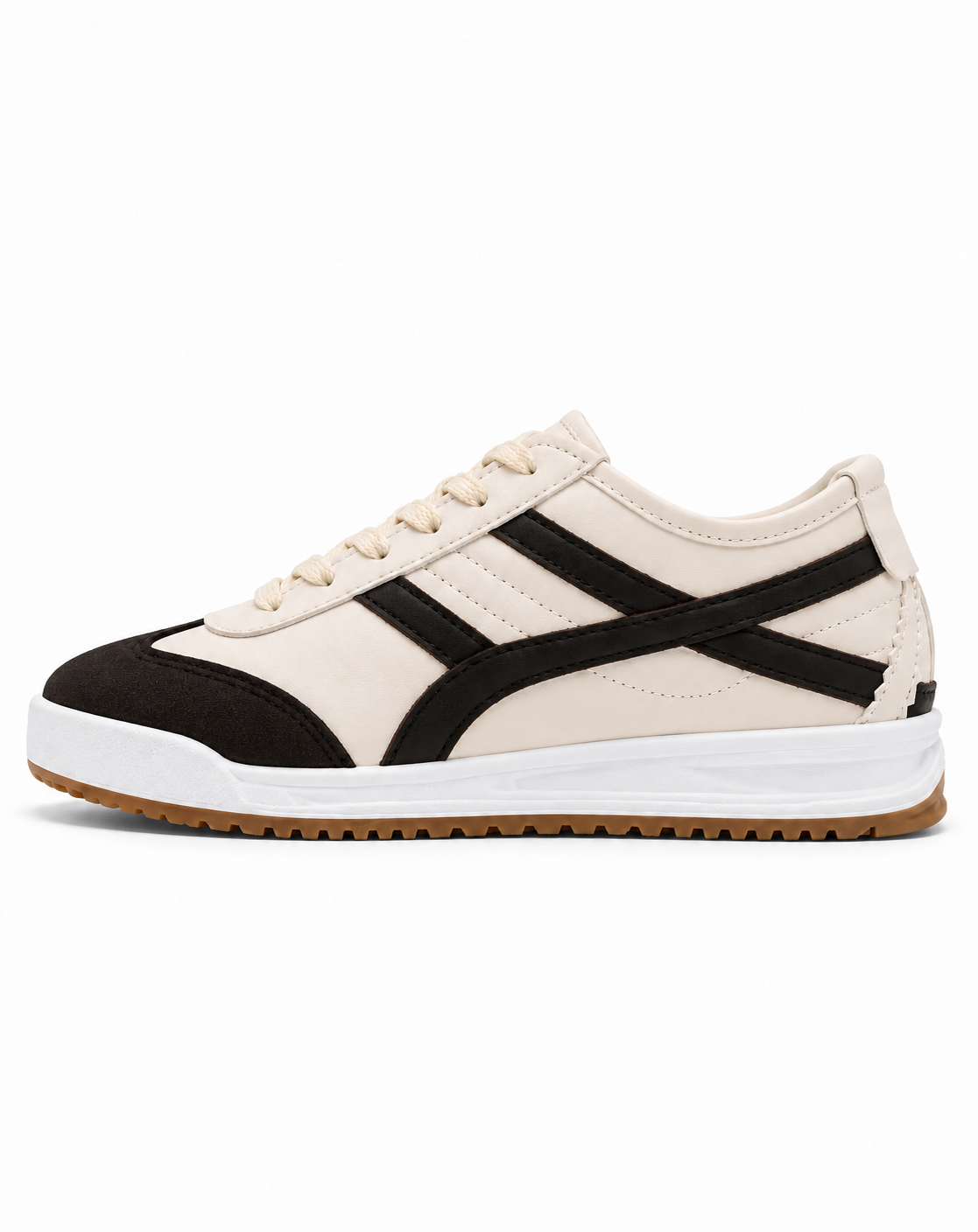 Tenis con Plataforma Corrida para Mujer-| Café/Latte