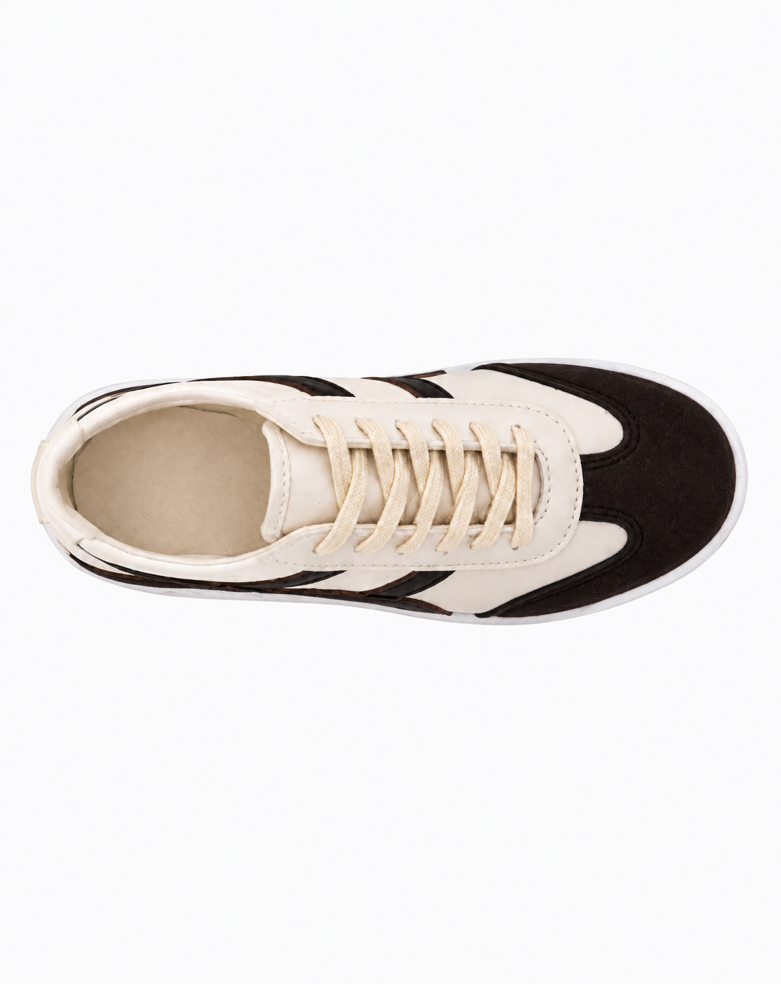 Tenis con Plataforma Corrida para Mujer-| Café/Latte