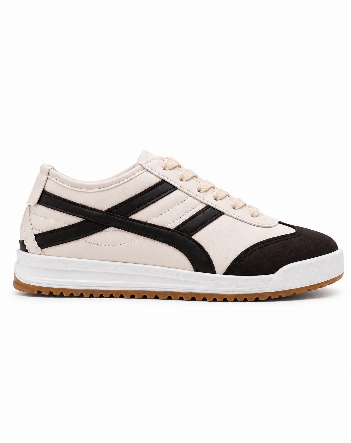 Tenis con Plataforma Corrida para Mujer-| Café/Latte
