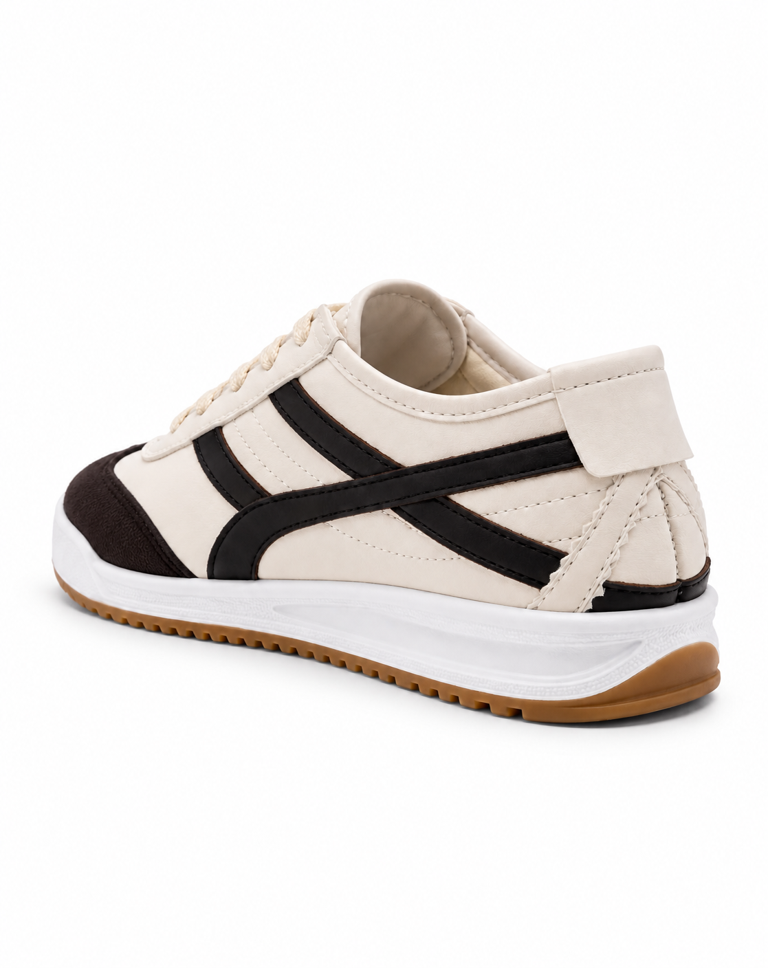 Tenis con Plataforma Corrida para Mujer-| Café/Latte