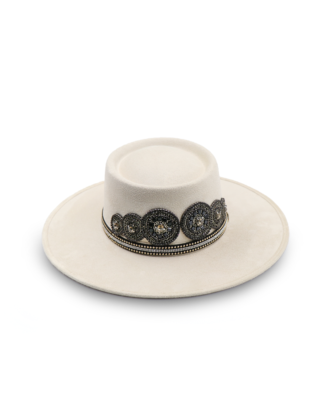 Sombrero con Diseño Exclusivo Negro - Formal - Viñedos