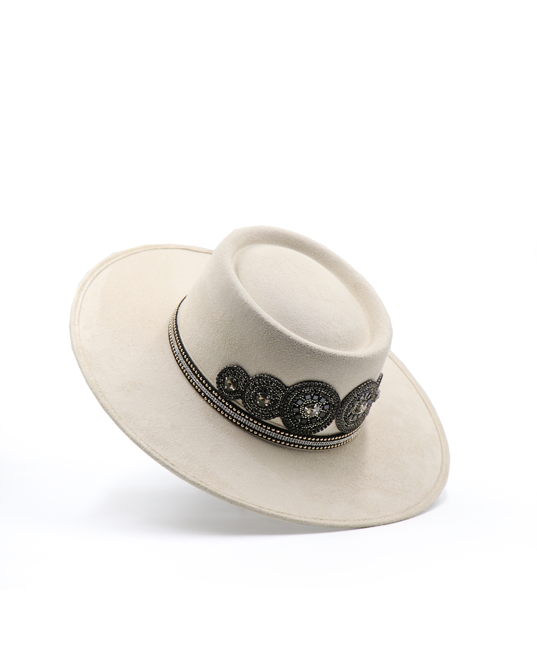 Sombrero con Diseño Exclusivo Negro - Formal - Viñedos