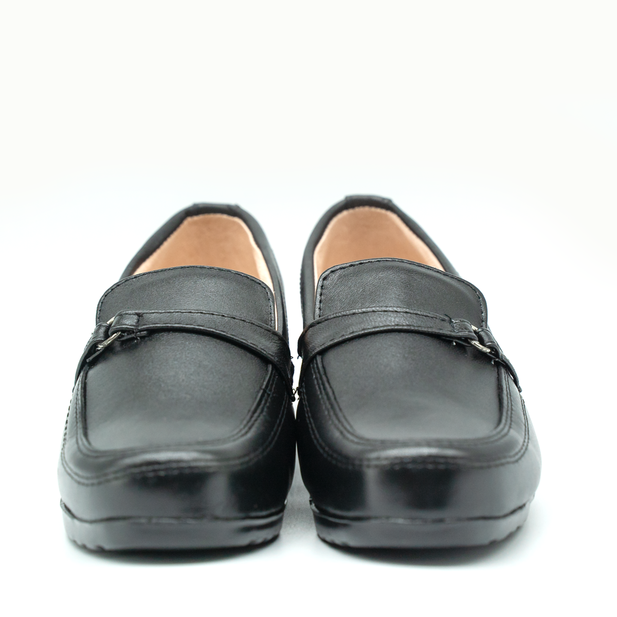 Mocasines de Descanso con Herraje- Negro-75