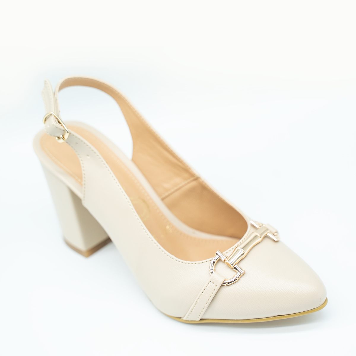 Zapatillas Slingback Elegancia Clásica-Latte -26