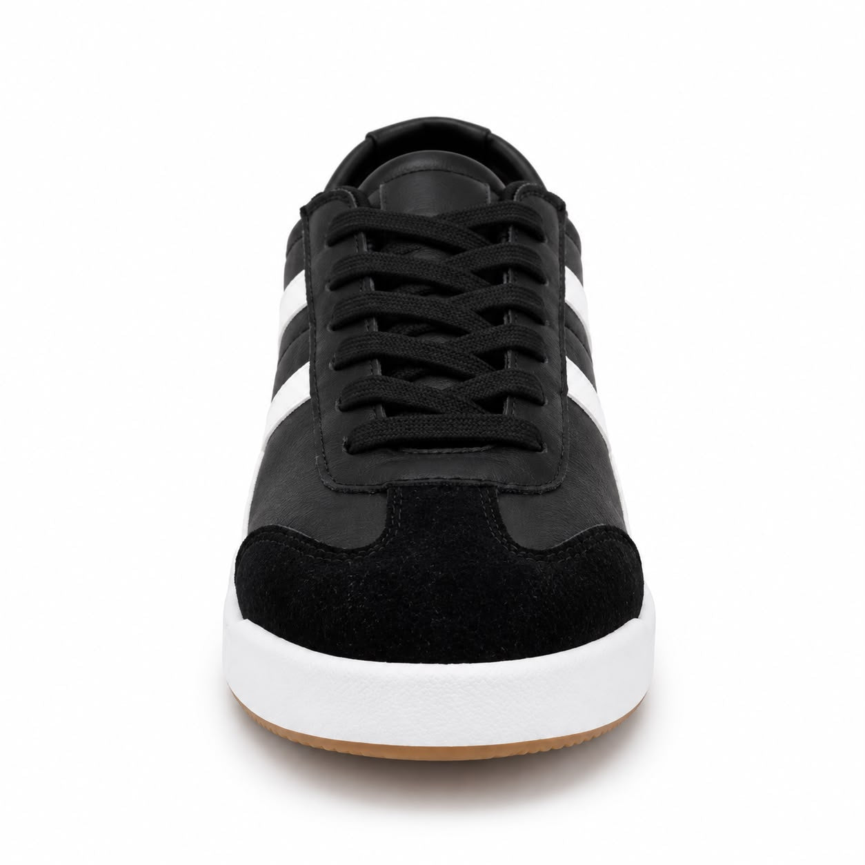 Tenis con Plataforma Corrida para Mujer-| Blanco/Negro