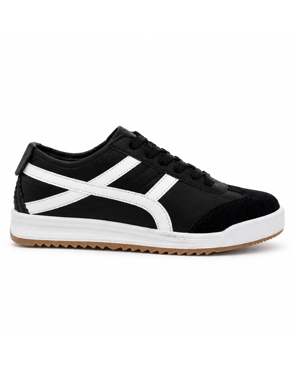 Tenis con Plataforma Corrida para Mujer-| Blanco/Animal print
